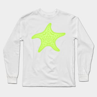 Starfish (green) Long Sleeve T-Shirt